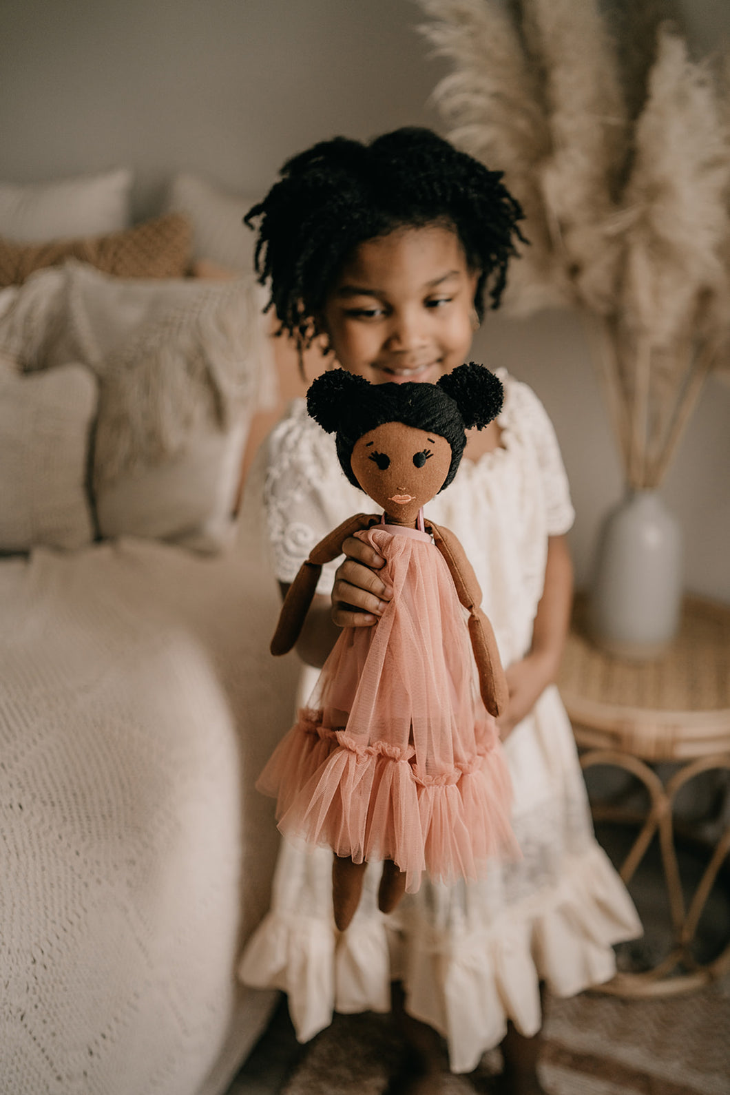 Keyona Boho Ballerina- Rose Dress Style Doll